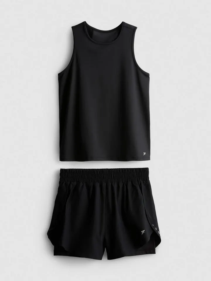 7–15 ans | Ensemble débardeur et short de running