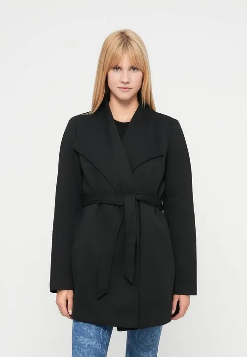 ONLSEDONA LIFE LIGHT BELT COAT - Klassisk kåpe / frakk - black