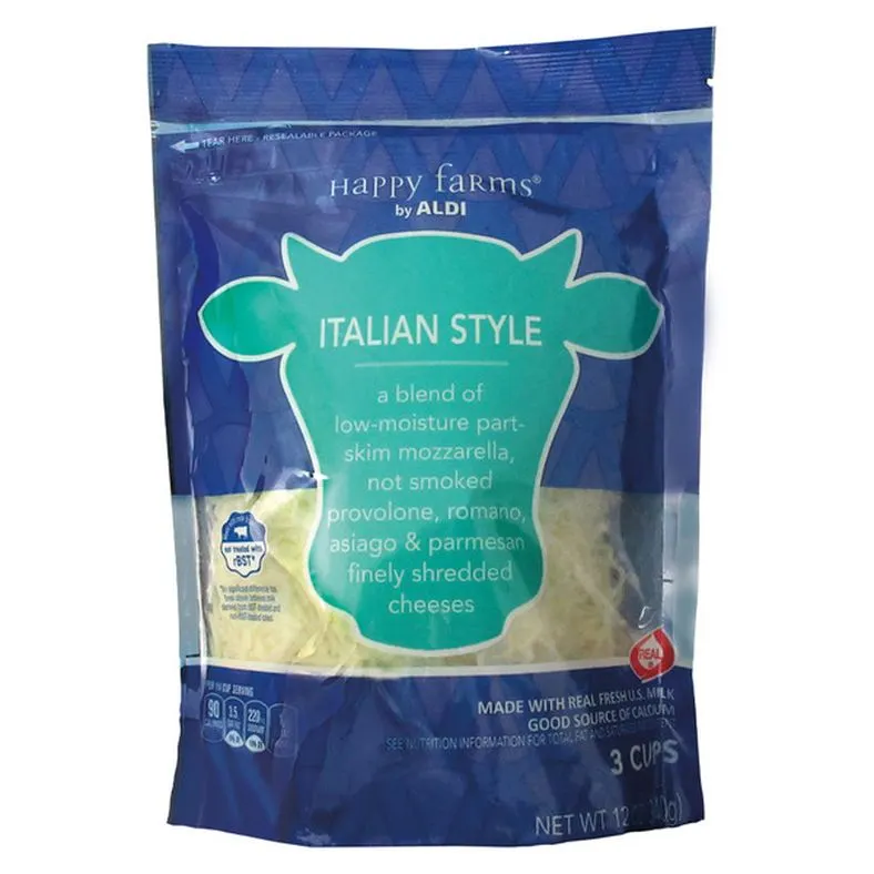 Happy Farms Shredded Italian Blend Cheese