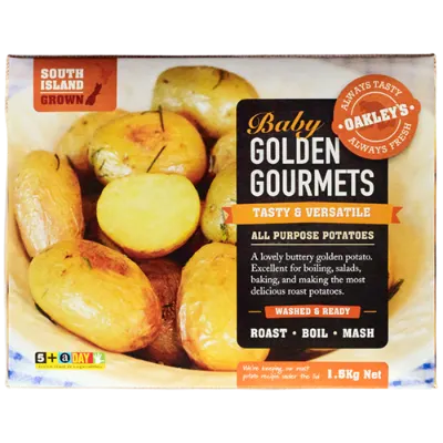 Oakley's Golden Gourmet Potatoes 1.5kg