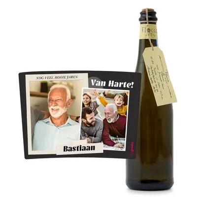 Prosecco Toso | Van harte met eigen naam | 750ml