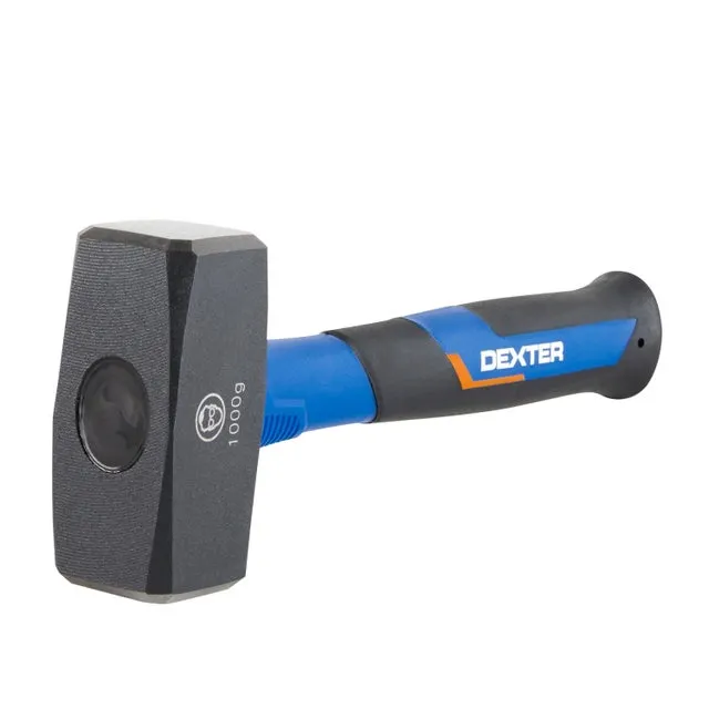 Mazzetta DEXTER testa in acciaio da 1000 gr L 4 cm manico in plastica