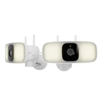 Lorex Connect 2K Floodlight Wi-Fi Security Camera, 2-pack
