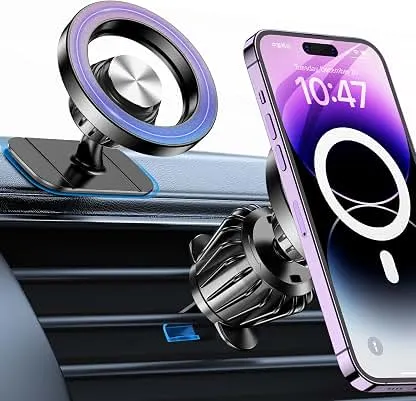 for iPhone Magsafe car Mount【20 Strong Magnets】Magneti…