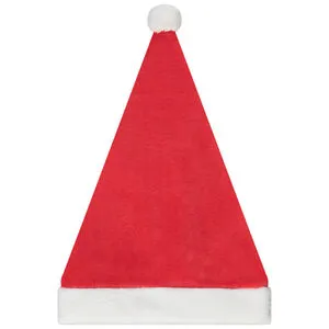 Bonnet de Père Noël en velours pour bébé