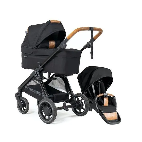 Emmaljunga 2026 | Sento Kombi Flat+ | Outdoor Black