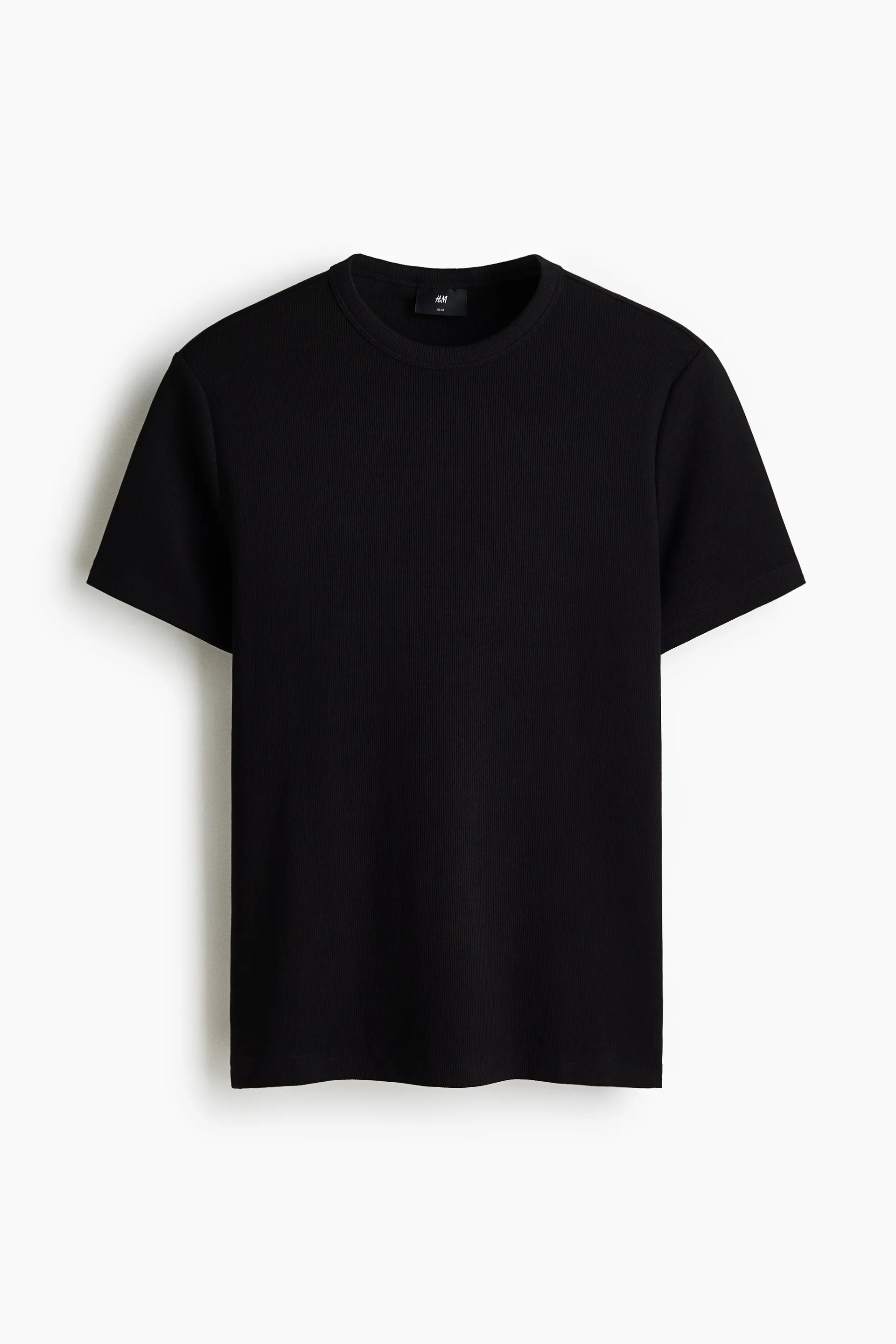 Slim Fit Ribbed T-shirt