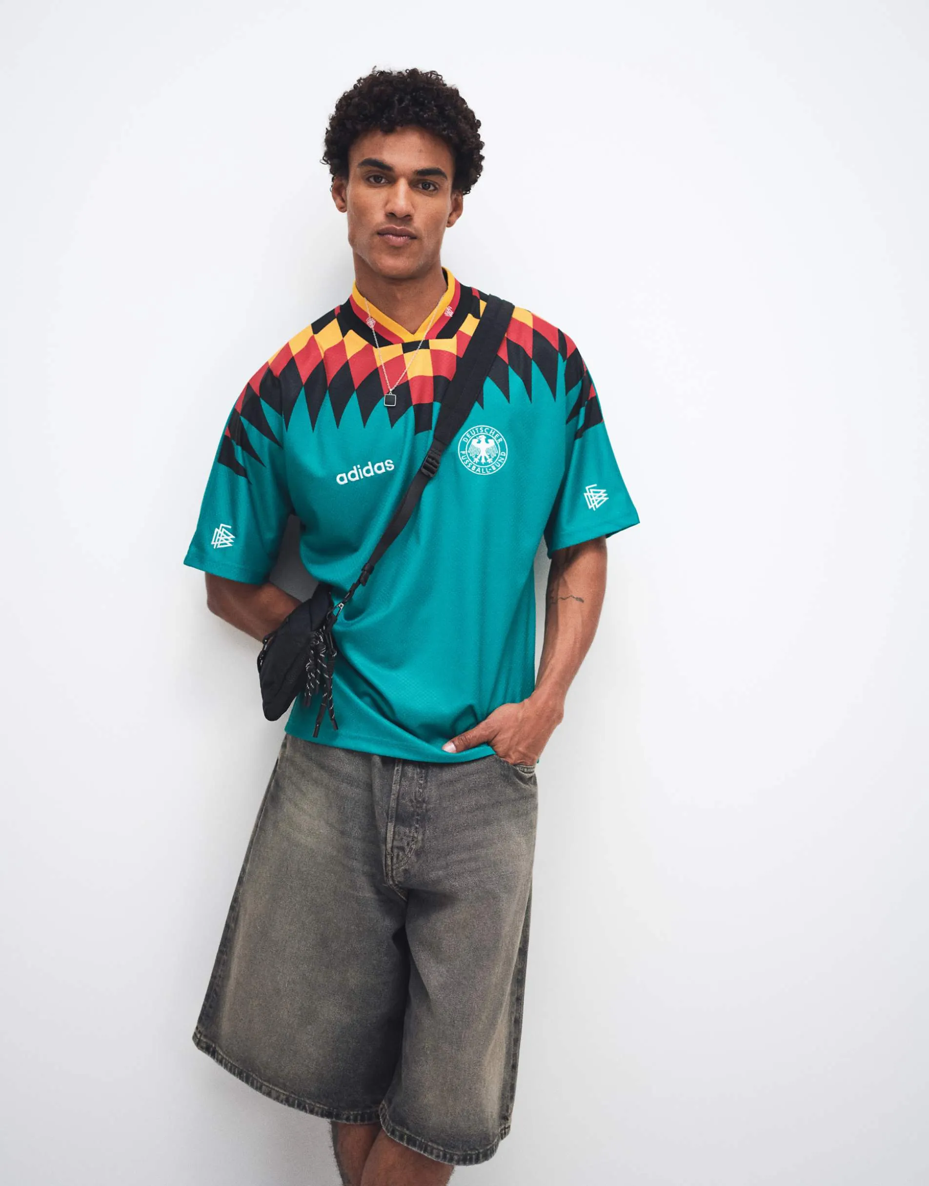adidas Football Germany 94 bring back jersey in green