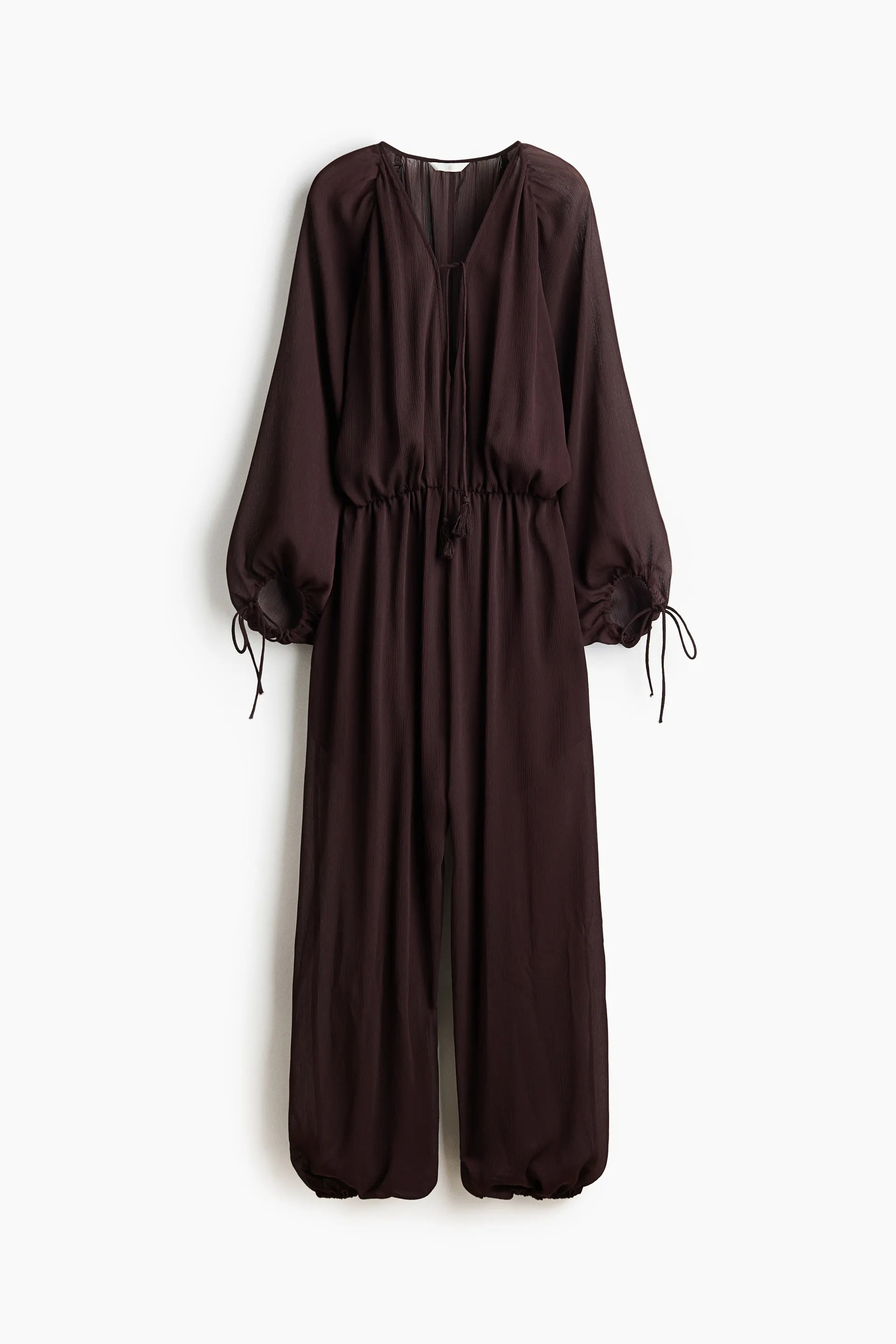 Oversized jumpsuit med ballongben