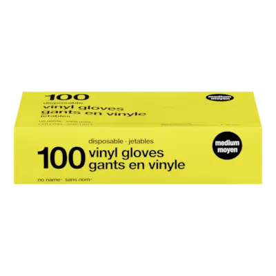 Vinyl Disposable Gloves, Medium