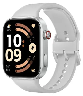 Xiaomi Redmi Watch 6 Smartwatch mit NFC, silberfarben