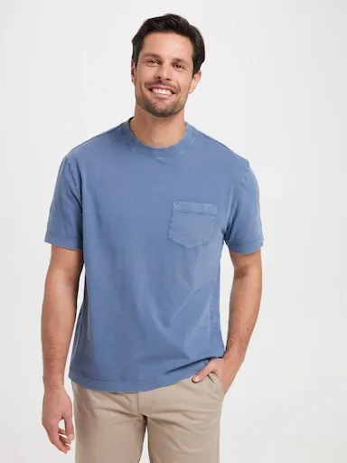 Just Jeans Short Sleeve Relaxed Fit Pocket Tee