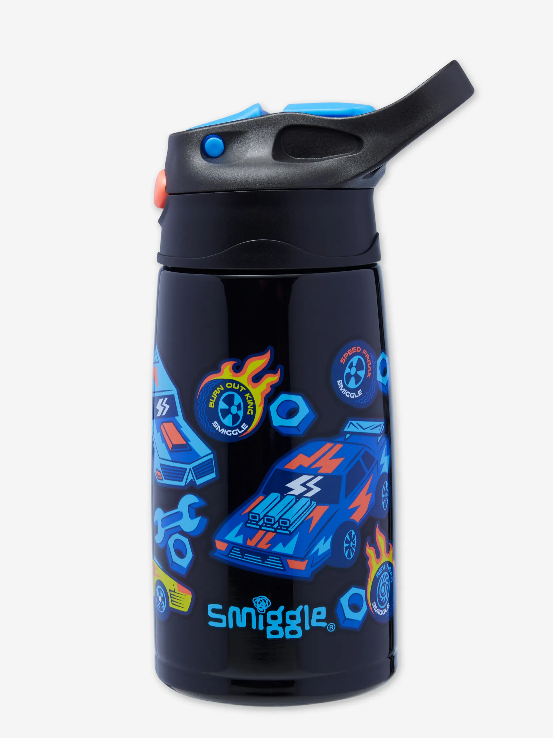 Playtime Junior Stainless Steel Flip Drink Bottle 400Ml