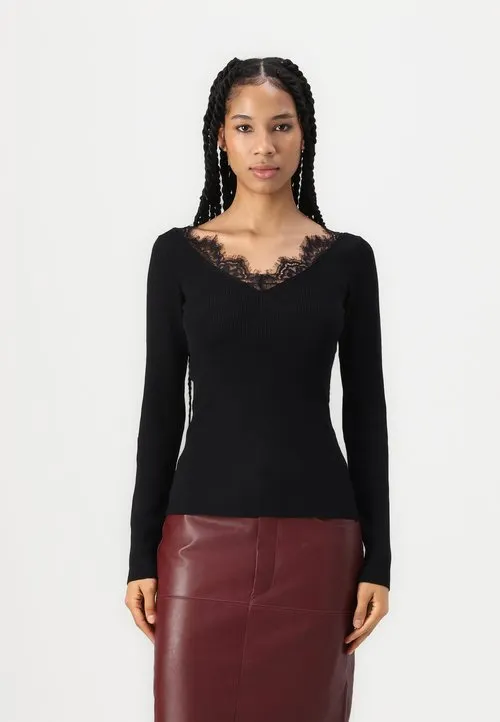 Anna Field by Zalando Strikkegenser - black