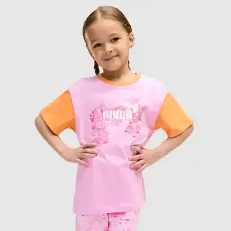 Puma Girls Puma X Dora the Explorer Relaxed Graphic Tshirt