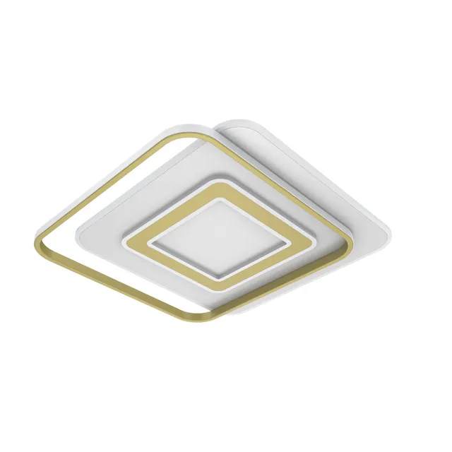 Plafoniera LED Emingo 55 x 55 cm bianco IP21, 13500 lumen INSPIRE