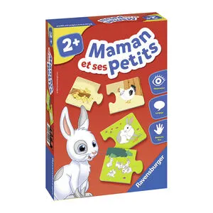 Jeux de Connaissances Jeu Educatif Maman et Ses Petits