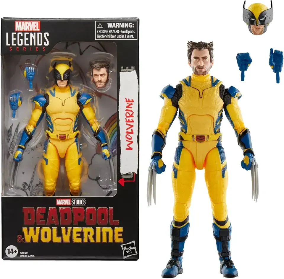 Marvel Legends Series Wolverine, Deadpool & Wolverine Collectible 6 Inch Action Figure for Adults Ages 14 and Up