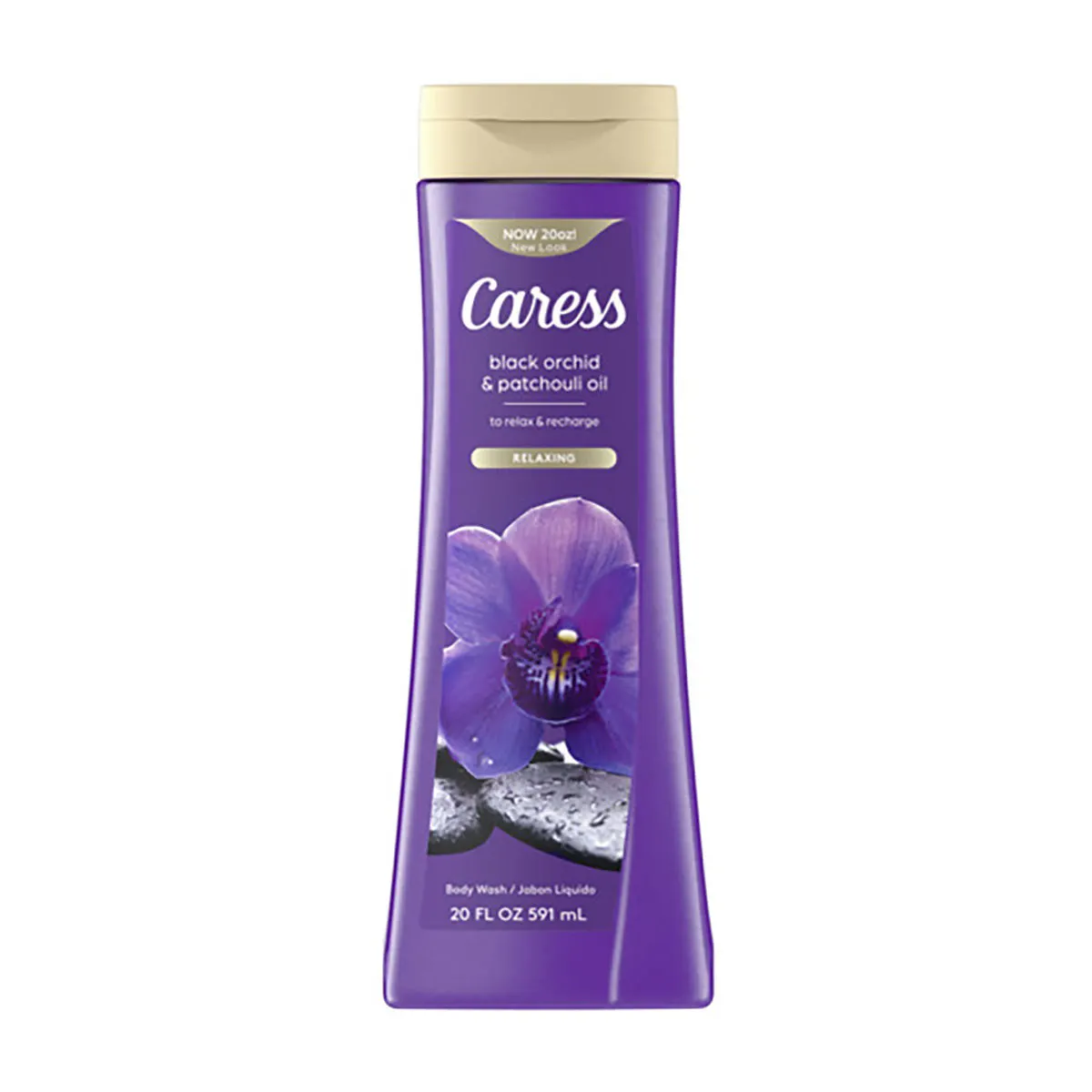 Caress Black Orchid & Patchouli Oil Body Wash, 20 fl oz