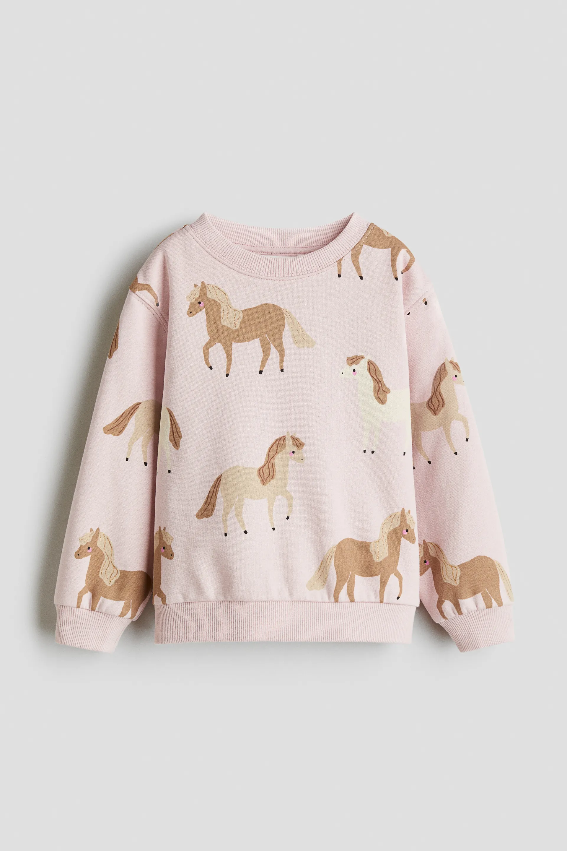 Sudadera con diseño e interior peinado