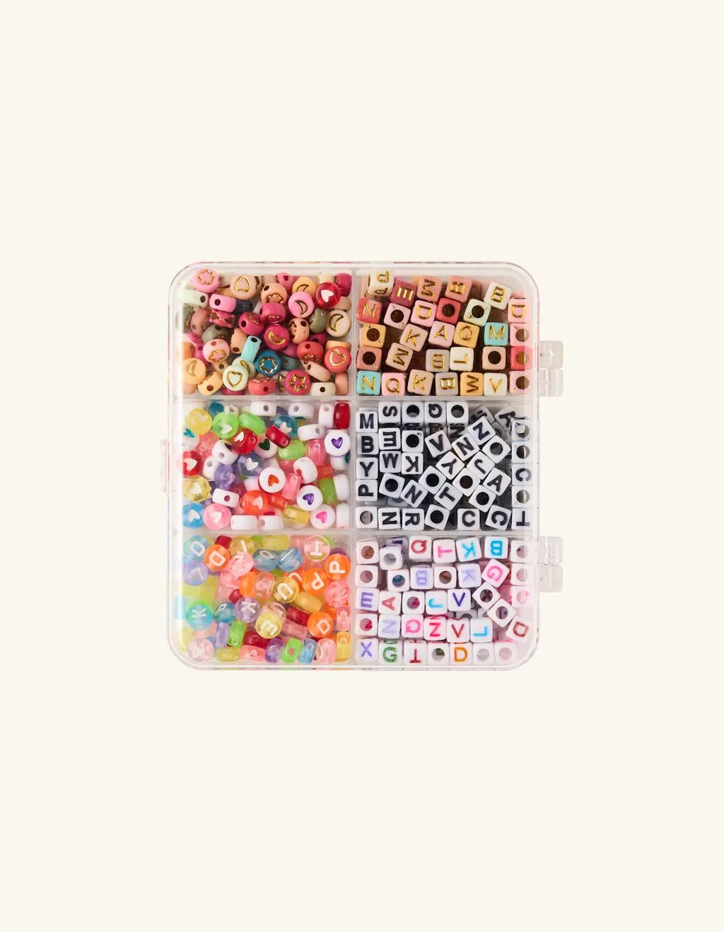 Perlen-Buchstabenmix
