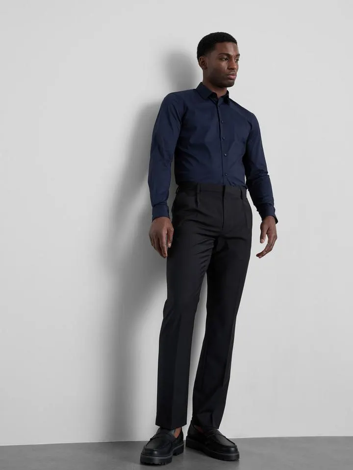 Chemise slim stretch à boutons