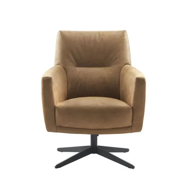 Draaifauteuil Morini camel excellent comfort