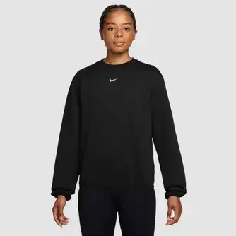 Nike Womens Studio Fleece Dri-Fit Sweat