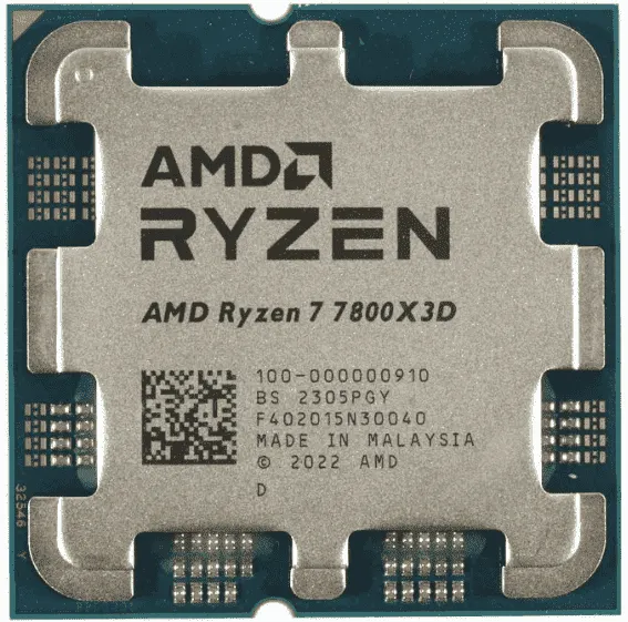 Ryzen 7 7800X3D - 5GHz/104Mo/AM5/Tray