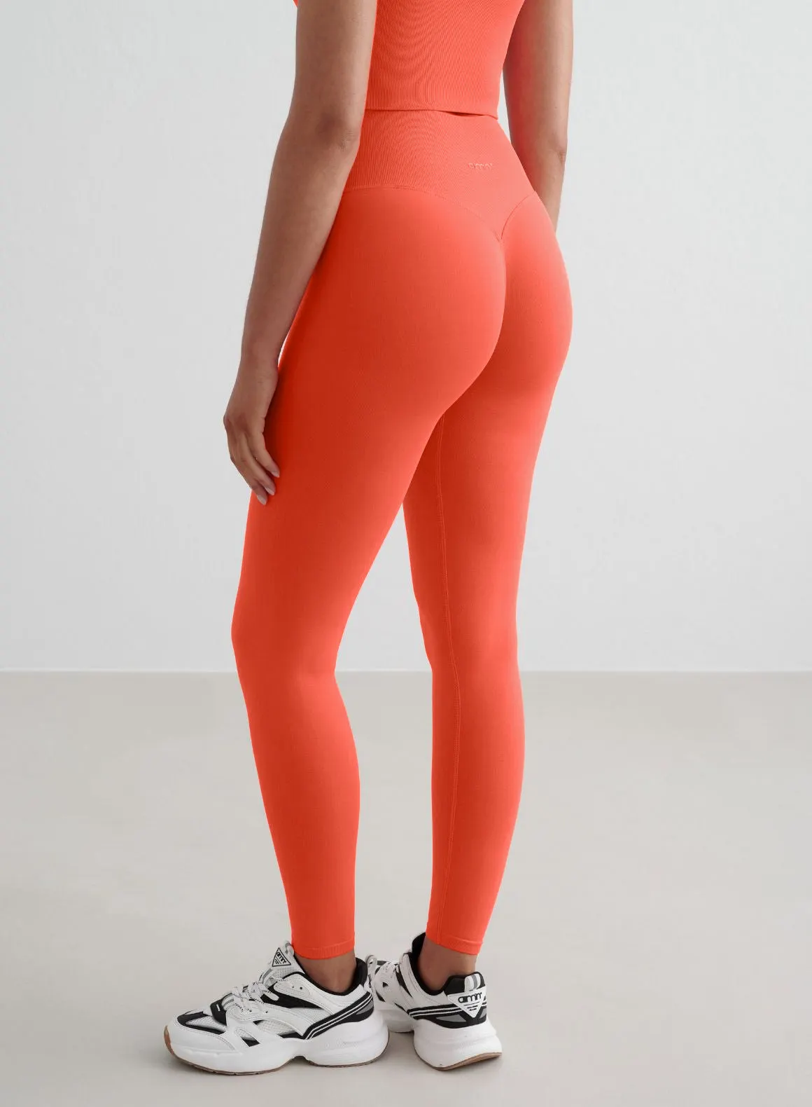 Tangerine Shape Seamless Tights