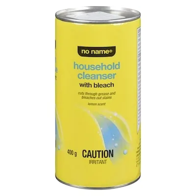 Household Cleanser With Bleach