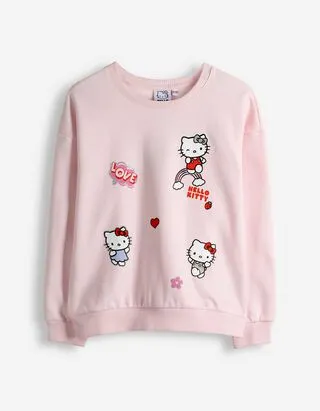 Felpa - Hello Kitty - rosa