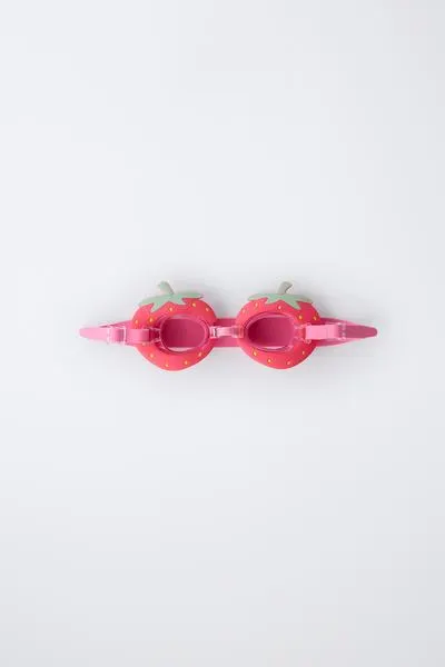 STRAWBERRY SWIM GOGGLES