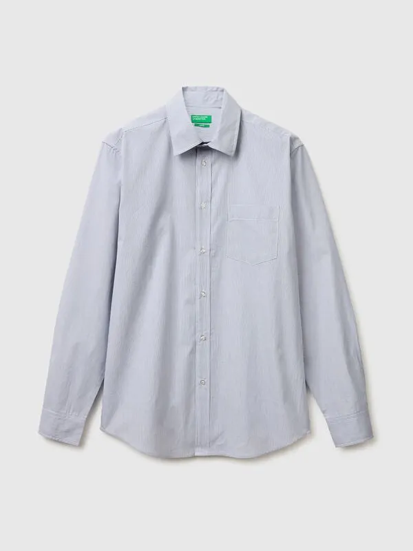 Slim fit shirt with pocket
