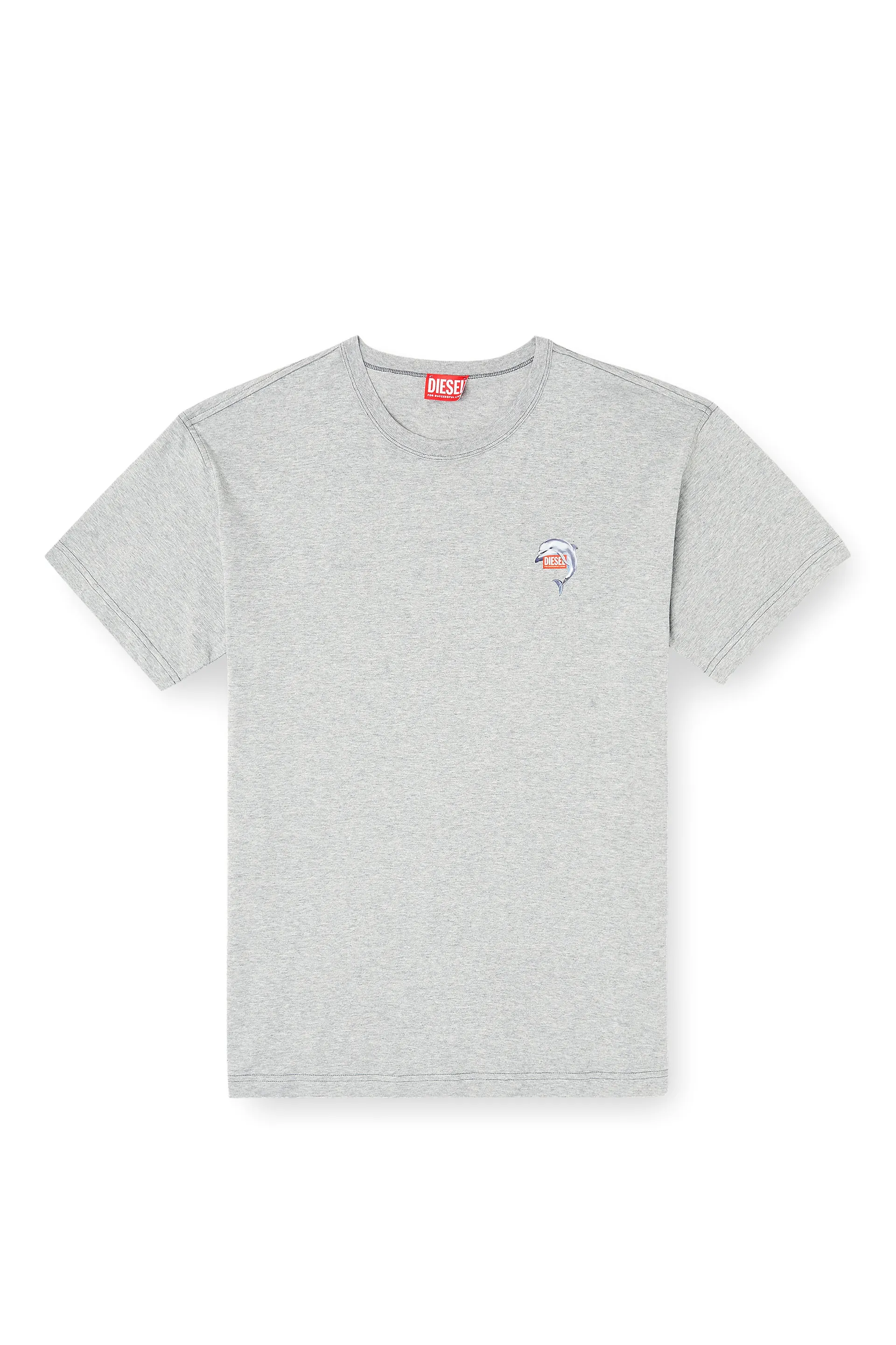 T-shirt with dolphin and logo print