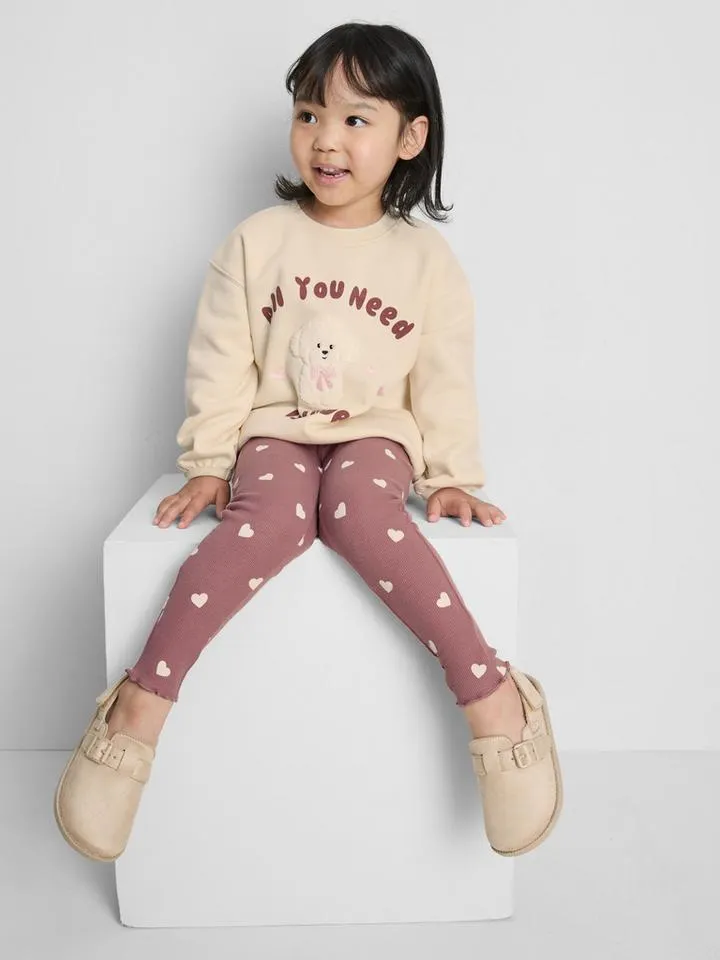 1–9 ans | Ensemble sweat-shirt et legging