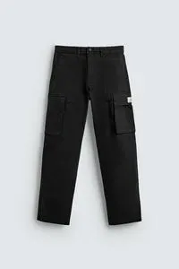 RELAXED FIT CARGO TROUSERS