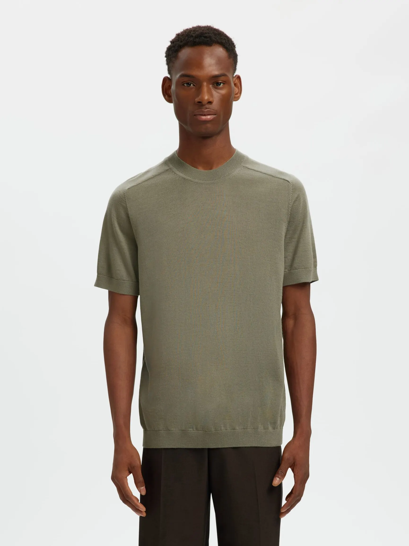 100 % MERINOULL T-SKJORTE