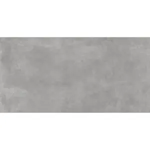 Suelo porcelánico Cronos efecto cemento gris 60x120 cm C1