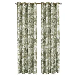 Achim Tranquil Lined Grommet Window Curtain Panel