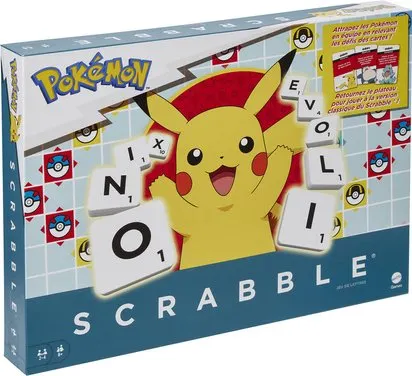 POKEMON - SCRABBLE MATTEL Jeux Ref : 41149313