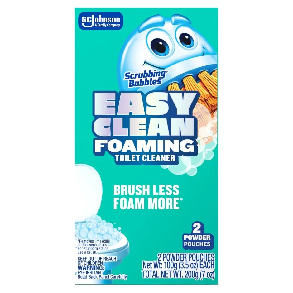 Scrubbing Bubbles Easy Clean Foaming Toilet Cleaner, 2 ct.
