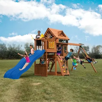 Gorilla Playsets Mountain Peak Swing Set – Do-it-Yourself