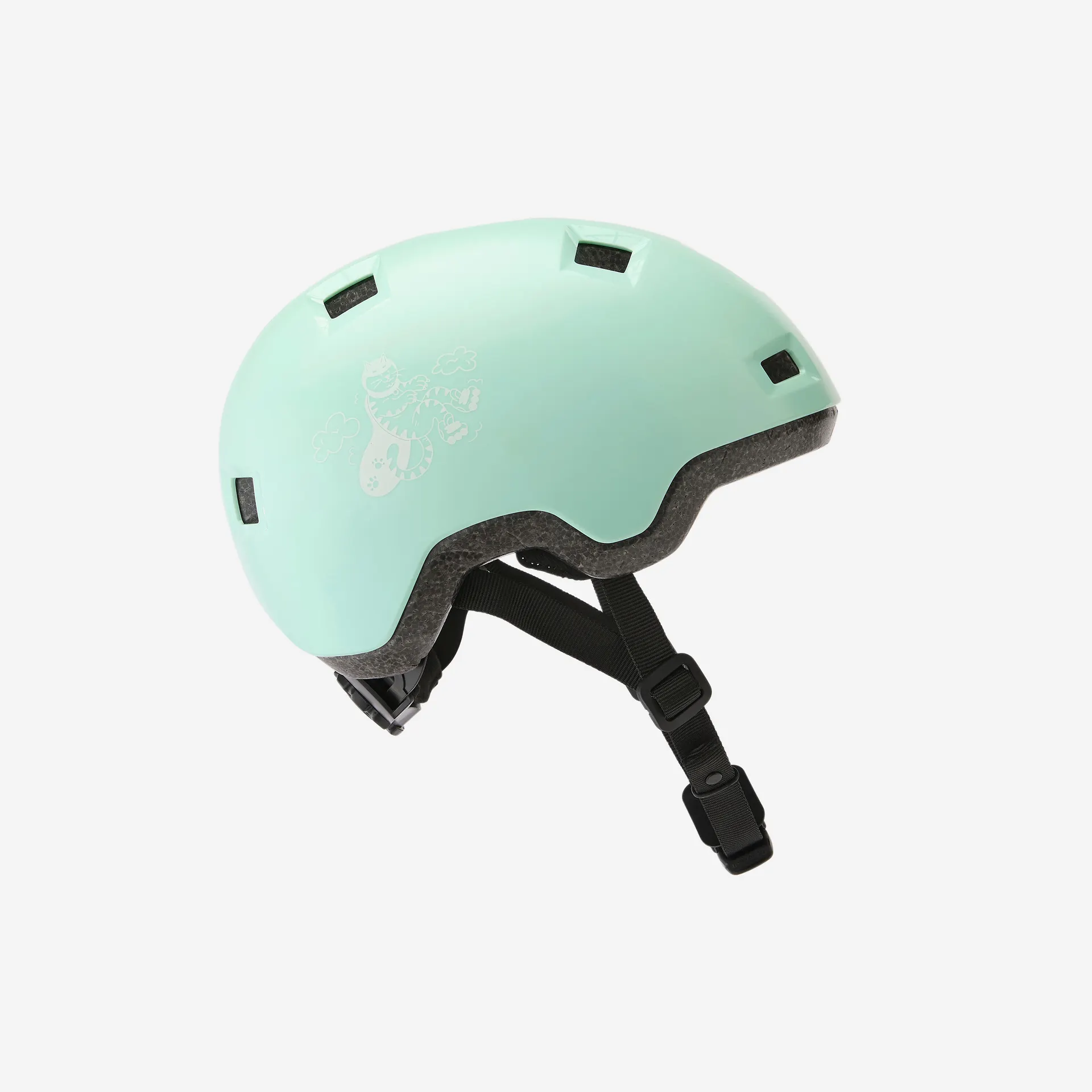 BTWIN Dětská helma na in-line brusle / skateboard / koloběžku / kolo B100