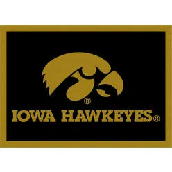 Milliken Ncaa College Spirit Area Rug Iowa Hawkeyes 74218 Ncaa College Team