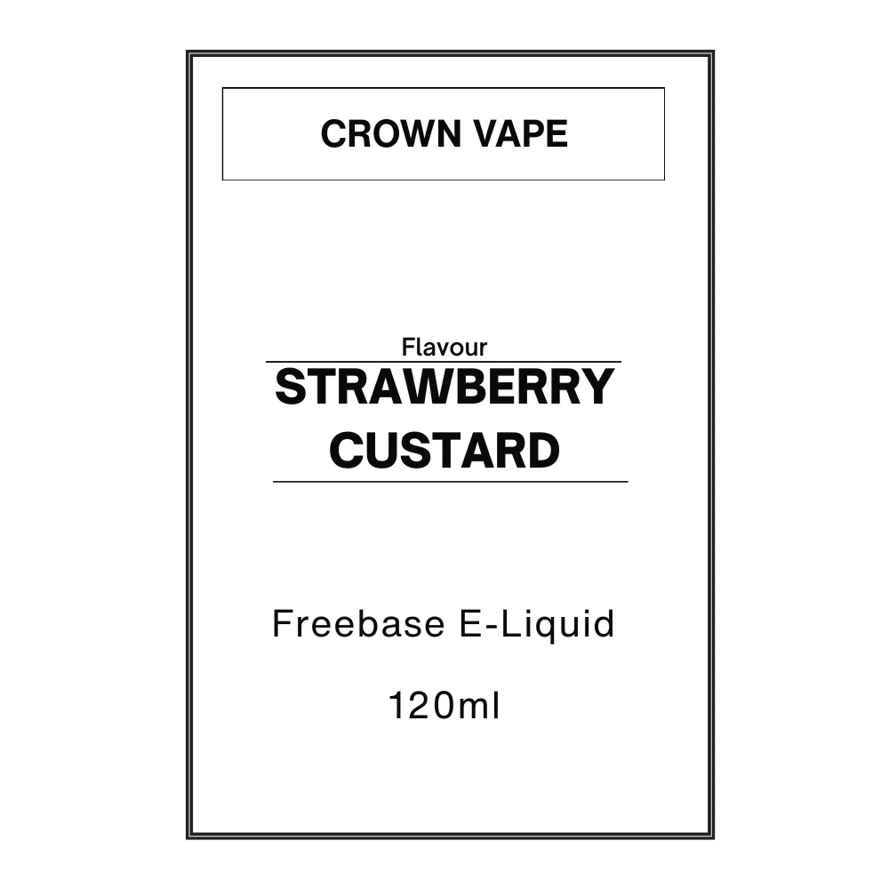 Strawberry Custard E-liquid