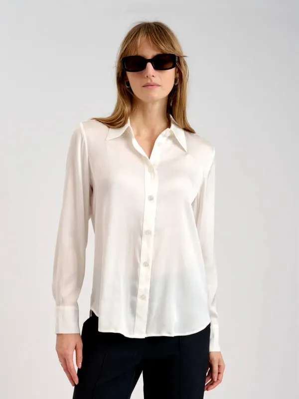 Matt - Latia N Shirt Pure White