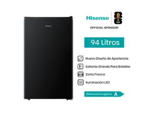 Mini Bar Hisense Hs-Rr93N1Sba 94 Litros