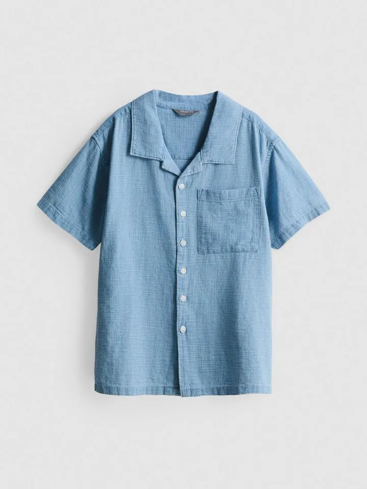 7–15 ans | Chemise texturée