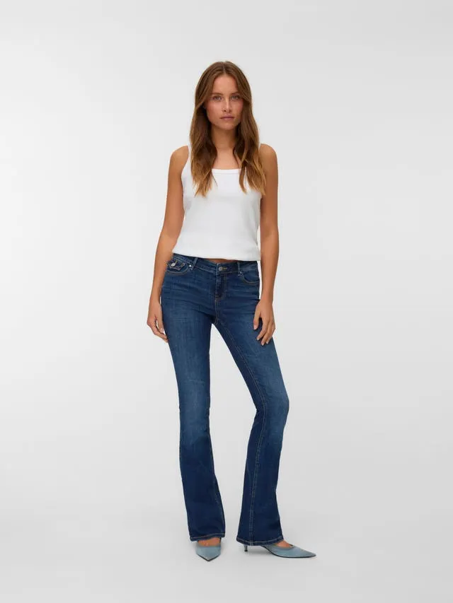 VMCAMILLE Lavt snitt Flared Fit Jeans